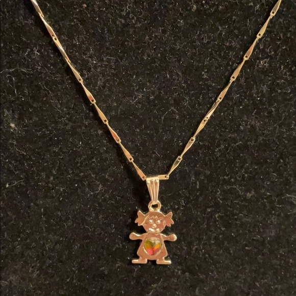 Beautiful  woman’s necklace gold filled - Picture 2 of 8